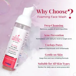ALITE 60ml Anti Acne Foaming Facewash 