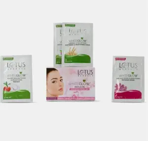 Lotus Herbals WhiteGlow Insta Glow Fairness Facial Kit. 