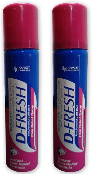 D Fresh Pain Relief Spray (55gm) 