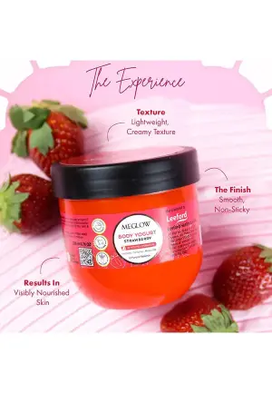 MEGLOW 200ml Body Yogurt (Strawberry)