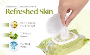 MEGLOW REFRESHING WIPES 