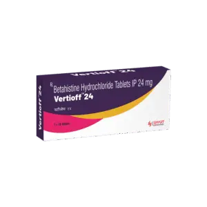 Vertioff 24  Tablet (Betahistine Hydrochloride Tablets IP 24 mg)