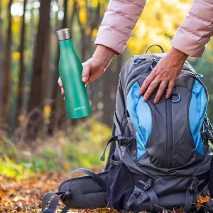 Campa Stainless Steel Water Bottle Aqua Green Colour (1100 ml) 