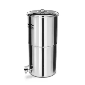 Steel Pure Non Insulated Stainless Steel Water Filter, 20 LTR 