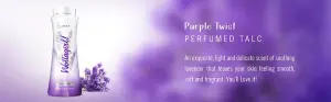PURPLE TWIST PERFUMED TALC (150g) 