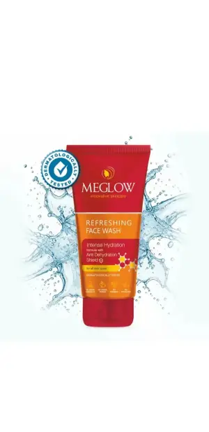 MEGLOW 70g  Refreshing Face Wash 