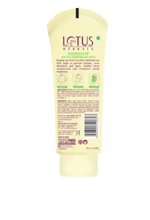 Lotus Herbals TEATREECLEAR Face Pack.(60g)