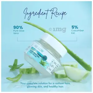MEGLOW 100g Alovera Gel (Transparent)
