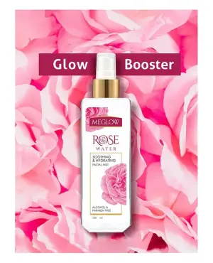 MEGLOW 100ml Rose Water