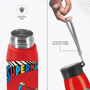 Handy Design Stainless Steel Red Colour Water Bottle (850ml) 