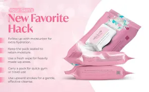 MEGLOW MAKEUP REMOVING WIPES 