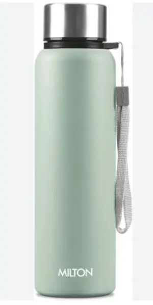 BRIM Stainless Steel Light Green Colour Water Bottle (1000ml) 
