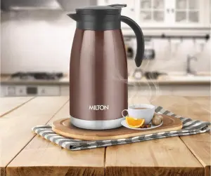 Milton Bistro 1100 Thermosteel Carafe, 1000 ml, Brown