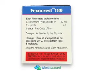 FEXOCREST 180 Tab 180 mg 