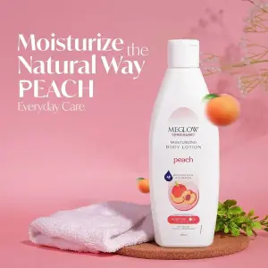 MEGLOW  150ml Body Lotion (Peach)