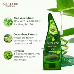MEGLOW 125g Alovera Gel