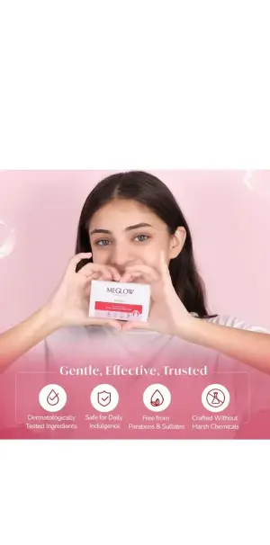 MEGLOW 75g Beauty Cream Soap