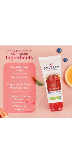 MEGLOW 70g Fruit Face Wash