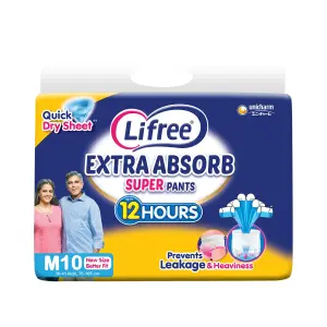 LIFREE SUPER EXTRA ABSORB PANTS M-10