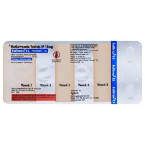 FOLITRAX 15MG TAB 5S