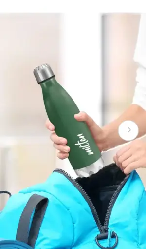 PLAIN LID BOTTLES SHINE GREEN COLOUR 800 ML