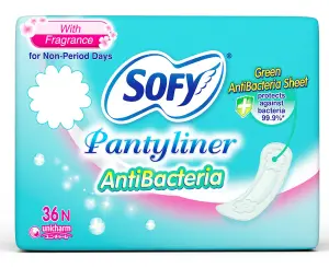 Sofy Pantyliner Anti-Bacteria 36N-155MM