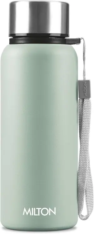 BRIM Stainless Steel Light Green Colour Water Bottle (600ml) 