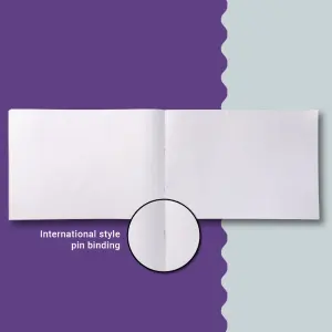 Drawing book violet 36 pgs. 