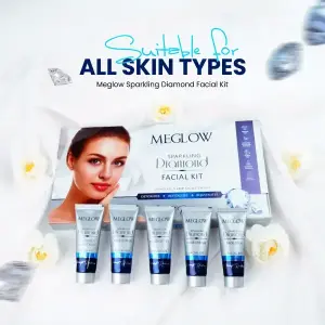 MEGLOW 105g Diamond Facial Kit