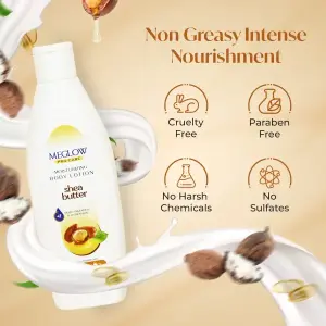MEGLOW  150ml Body Lotion (Shea Butter)
