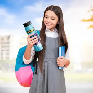 Handy Design Stainless Steel Blue Water Bottle (650ml) 