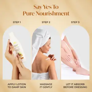 MEGLOW  150ml Body Lotion (Almond & Vit.E)