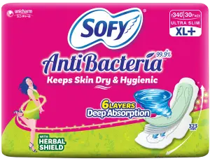 Sofy Antibacteria Super XL+ 30N- 323 MM