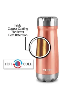 All Rounder 650 Thermosteel Hot and Cold Flask, 1 Piece, 610 ml,  |Orange Insulated Flask | Leak Proof | Soup Flask | Dal Flask | Sambar Flask | Thermos | Long Hours Hot and Cold