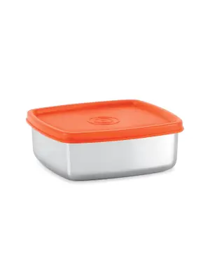 Steel Pro Rectangular 200ml Stainless Steel Container
