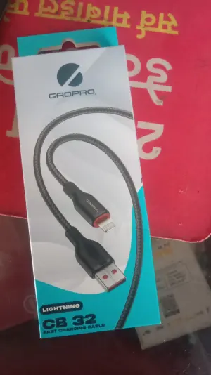LIGHTNING  CB 32  FAST CHARGING & I PHONE DATA CABLE 