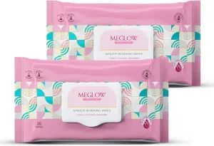 MEGLOW MAKEUP REMOVING WIPES 