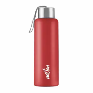 Glim Stainless Steel Red Colour Water Bottle (1000 ml) 