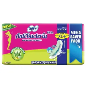Sofy Antibacteria Super XL+ 44N- 323 MM