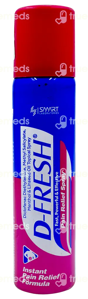 D Fresh Pain Relief Spray (55gm) 