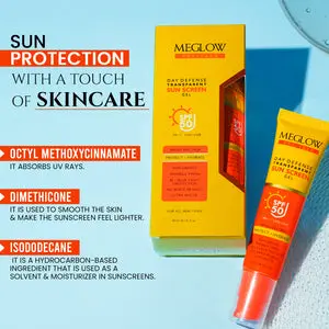 MEGLOW 30ml SUNSCREEN GEL 