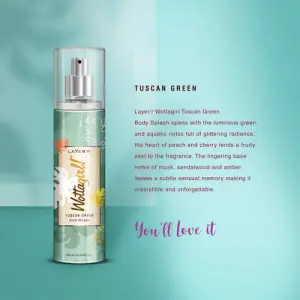 TUSCAN GREEN FRAGRANT BODY SPLASH (135ml) 