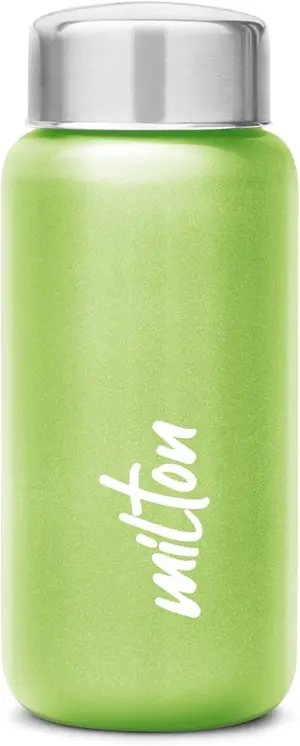Aqua Stainless Steel Pista Green Colour Water Bottle 500 ml 