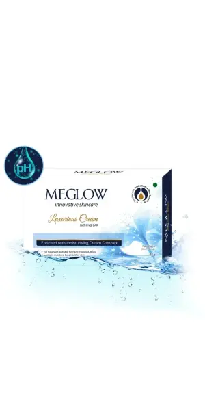 MEGLOW  75g Luxurious Cream Bathing Bar