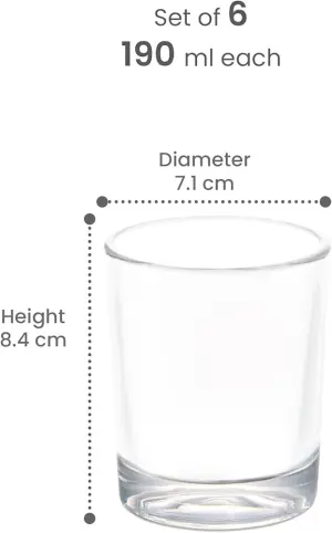 EMBASSY Cool Tumbler 190 ml. Packing: 6/12 
