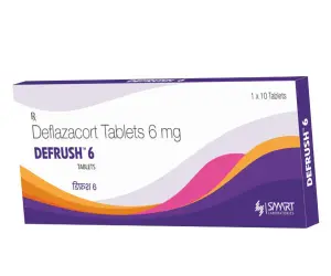 Defrush 6 Tablet (Deflazacort Tablets 6 mg)