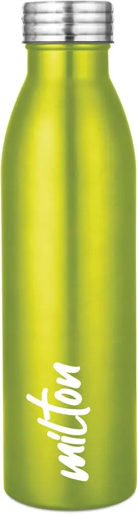 Breeze Stainless Steel Green Colour Water Bottle (1000ml) 