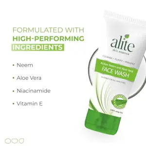 ALITE 70g Neem & Alovera Facewash 