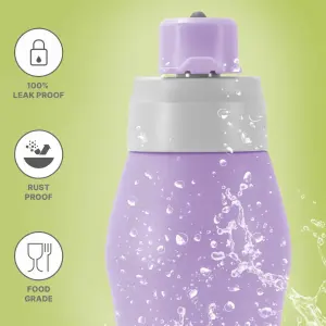 ACTIVE Stainless Steel Water Bottle, 750ml, Purple