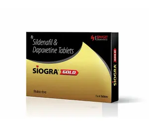 SIOGRA GOLD Tab (100mg)  (1×4 Tab) 